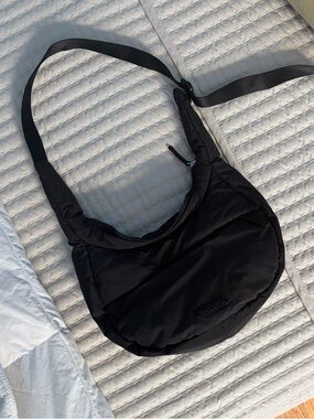 Athleta All About Black Small Crossbody Bag